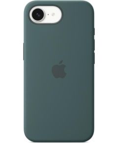 Apple Silicone Case, iPhone 16e, lake green - Case Чехлы - оригинальные