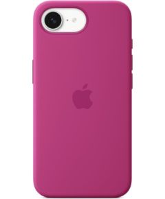 Apple Silicone Case, iPhone 16e, fuchsia - Case Чехлы - оригинальные