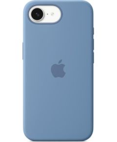 Apple Silicone Case, iPhone 16e, winter blue - Case Чехлы - оригинальные