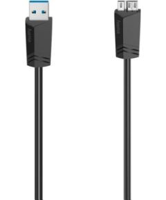 Hama Micro-USB Cable, 5 Gbit/s, 0,75 m, black - Cable Дата USB-кабели