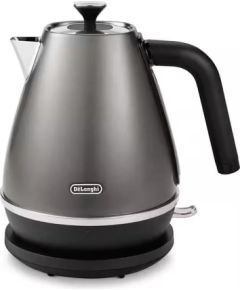 Delonghi Distinta, 1,7 L, Titanium - Kettle Чайники (электрические)