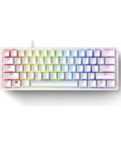 Razer Huntsman Mini Mercury Ed. Razer Red Switch, SWE, white - Mechanical Keyboard Клавиатуры