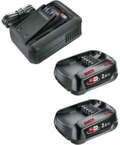 Piederumu komplekts Gardena 970794701; 18 V; 2x2,5 Ah akum. Akumulatori