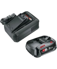 Piederumu komplekts Gardena 970794601; 18 V; 1x2,5 Ah akum. Akumulatori