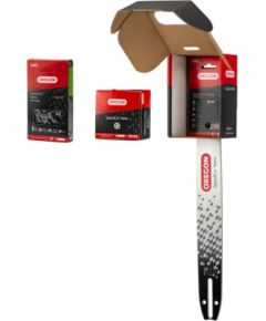 Vadotne ķēdes zāģim Oregon 637257; 14''; 35 cm; .325''; 59; 1,1 mm + ķēde Piederumi dārza tehnikai