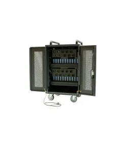 Laptop charging cabinet Avtek Charging Cart 20 uzlādes rati Решения для зарядки