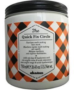 Davines, The Quick Fix Circle, Hair Treatment Clay Mask, Hydrating, 750 ml Уход за волосами