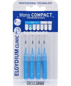 Set, Elgydium, Interdental Brush, Blue, 4 pcs Zobu pastas un mutes dobuma skalojamie līdzekļi