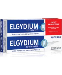 Set Duo, Elgydium, Elgydium, Whitening, Toothpaste, 2 pcs, 100 ml Zobu pastas un mutes dobuma skalojamie līdzekļi