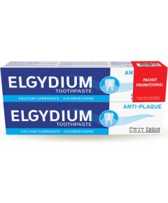 Set Duo, Elgydium, Elgydium, Anti-plaque, Toothpaste, 2 pcs, 75 ml Zobu pastas un mutes dobuma skalojamie līdzekļi