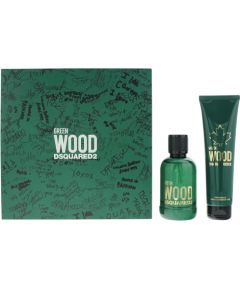 Dsquared2 Set Dsquared 2: Green Wood, Eau De Toilette, For Men, 100 ml + Green Wood, Shower Gel, All Skin Types, 150 ml Парфюмерные наборы