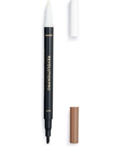 Makeup Revolution, 24h Day & Night, Eyebrow Cream Pencil, Ash Brown, 1.6 ml Kосметические средства