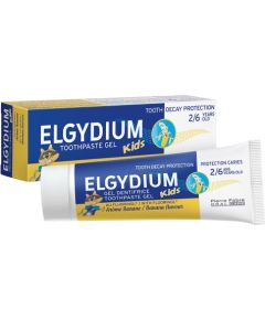 Elgydium, Kids Shark, Fluorinol, Clean, Toothpaste, 50 ml Zobu pastas un mutes dobuma skalojamie līdzekļi