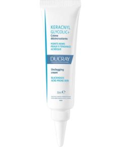Ducray, Keracnyl, Glycolic, Anti-Blackheads, Local Treatment Cream, Oily and acne-prone skin, For Face, 30 ml Уход за лицом