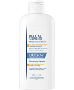 Ducray, Kelual Squanorm, Hair Treatment Shampoo, Anti-Dandruff, For Scalp With Dry Dandruff, 200 ml Šampūni