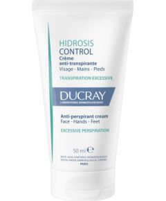 Ducray, Hidrosis Control, Anti-Perspirant, Cream, For Face & Hands, 50 ml Косметика для тела