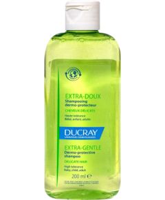 Ducray, Extra Gentle, Hair Shampoo, Soothing Dermo-Protector, 200 ml Šampūni
