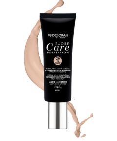 Deborah, 24 Ore Care Perfection, Long Wearing, Liquid Foundation, 001, Fair, SPF 20, 30 ml *Tester Dekoratīvā kosmētika