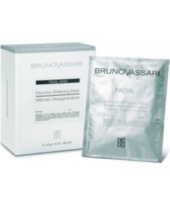 Set, Bruno Vassari, White, Whitening, Peel-Off Mask, Day & Night, For Face, 6 pcs, 30 g Косметика для тела