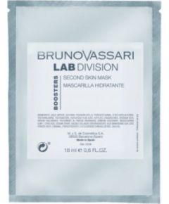 Set, Bruno Vassari, Lab Division, Hyaluronic Acid, Hydra-Nourishing, Peel-Off Mask, For Face, 5 pcs, 18 ml Ķermeņa kosmētika