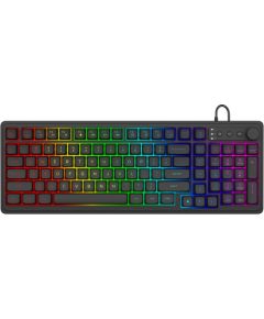 Savio Galaxis keyboard Gaming USB QWERTY US English Black Klaviatūras