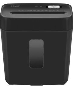 Savio ND-01 paper shredder Cross shredding 72 dB Black Dokumentu smalcinātāji
