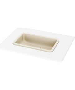 PAA Opus In Iebūvējama Vannas Istabas Akmens Masas Izlietne Krēmkrāsas Jaunumi Sadz. tehnika