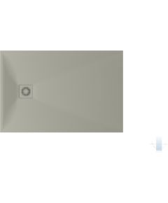 PAA Lettera 80x120 Akmens Masas Dušas Paliktnis Pelēks Крупная бытовая техника