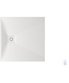 PAA Lettera KV100 Akmens Masas Dušas Paliktnis Balts Jaunumi Sadz. tehnika