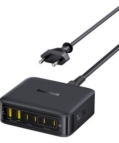 Baseus Galda uzlādes stacija EnerFill FH21 120W 2xUSB-A + 4xUSB-C 1,5 m, melna, melna Зарядные устройства