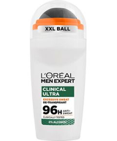 L'oreal Paris Clinical Ultra 96H De-Transpirant - Antiperspirant 50ml Smaržas - NESAKĀRTOTS