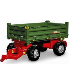 Rolly Toys Rolly Toys rollyTrailer Przyczepa Rolly Multi dwuosiowa zielona Новости - Детские товары