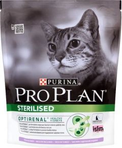 Purina Pro Plan Sterillised Indyk 400g Сухой корм для кошек