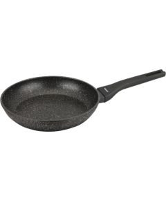 Panna, alumīnija, melna marmora, Ø24 cm, Klausberg, KB 7988, ar marmora nelīpošu pārklājumu Pannas