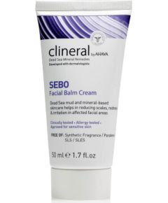 Ahava, Clineral Sebo, Moisturizing, Daily, Balm, For Face, 50 ml Уход за лицом