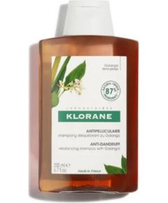 Klorane, Anti-Matreata Cu Galangal, Hair Treatment Shampoo, Anti-Dandruff, 200 ml Шампуни
