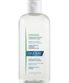 Ducray, Sensinol, Hypoallergenic, Hair Treatment Shampoo, Calming, For Sensitive Scalps, 200 ml Šampūni