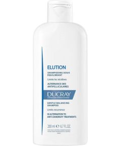Ducray, Elution, Hair Treatment Shampoo, For Rebalancing, All Hair Types, 200 ml Šampūni
