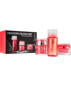 Set Rodial: Dragon's Blood, Intense Hydration, Cream, For Face, 50 ml + Dragon's Blood, Sculpting, Gel, For Face, 50 ml + Dragon's Blood, Purifying, Micellar Water, For All Skin Types, 100 ml Dāvanu komplekti