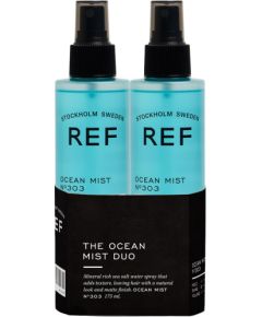 Duo Ocean Set Ref Stockholm: The Ocean, Saltwater, Hair Spray, Soft & Silky Finish, No.303, 100 ml + The Ocean, Saltwater, Hair Spray, Soft & Silky Finish, No.303, 175 ml Matu kopšana