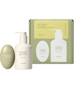 Set Lab 1899: Red Ginseng, Collagen, Moisturising, Body Lotion, 250 ml + Red Ginseng, Collagen, Improves skin elasticity, Hand Cream, 50 ml Dāvanu komplekti