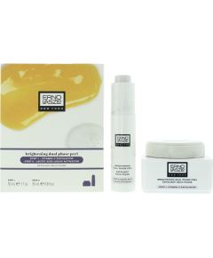 Set Erno Laszlo: Step 1, Polylactic Acid, Exfoliating Cream, 25 ml + Step 2, Lactic Acid, Gently Polishes Away Dullness, Serum, For Face, 25 ml Dāvanu komplekti