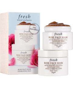 Set Duo, Fresh, Rose, Soothing & Toning, Cream Mask, For Face, 2 pcs, 100 ml Уход за лицом