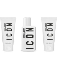 Dsquared2 Set Dsquared 2: Icon, Eau De Parfum, For Women, 50 ml + Icon, Shower Gel, All Skin Types, 50 ml + Icon, Moisturizing, Body Lotion, 50 ml Dāvanu komplekti