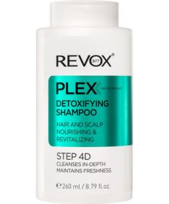 Revox B77, Plex Step 4D, Hair Shampoo, For Detoxing, 260 ml Šampūni