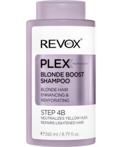 Revox B77, Plex Step 4B, Hair Shampoo, For Neutralisation Of Yellow Tones, 260 ml Šampūni