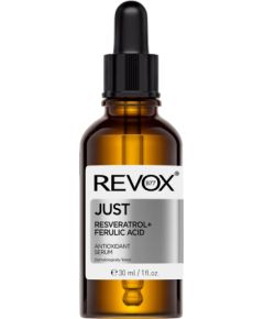 Revox B77, Just Squalane, Resveratrol + Ferulic Acid, Anti-Oxidant, Serum, For Face & Neck, 30 ml Уход за лицом