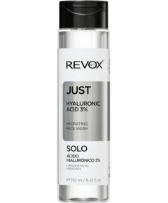 Revox B77, Just Squalane, Hyaluronic Acid 3%, Eliminates Impurities, Cleansing Lotion, For Face, 250 ml Косметика для тела