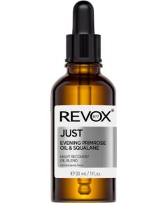 Revox B77, Just Evening, Primrose Oil & Squalane, Recovery, Night, Oil, For Face & Neck, 30 ml Уход за лицом