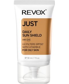 Revox B77, Just Daily Sun Shield, Vitamin E, Sun Protection, Sunscreen Cream, For Face & Neck, SPF 50+, 30 ml Косметика для тела